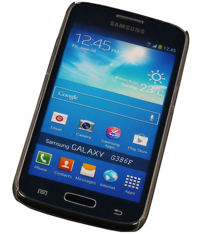 3D Hardcase met Diamant Galaxy Core G386F Vlinder Paars