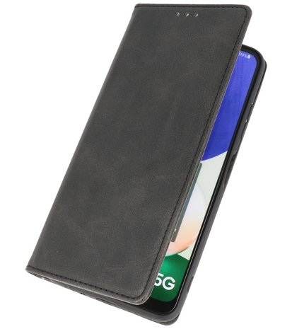 Magnetisch Folio Telefoonhoesje voor Samsung Galaxy A22 5G Zwart
