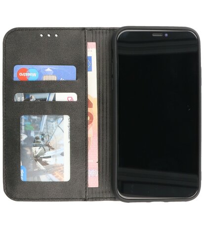 Magnetisch Folio Telefoonhoesje voor Samsung Galaxy S20 Plus Zwart