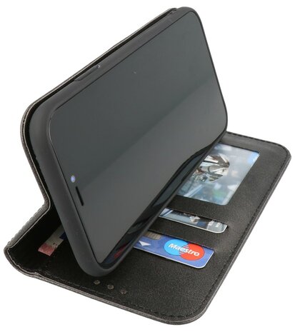 Magnetisch Folio Telefoonhoesje voor Samsung Galaxy S20 Plus Zwart