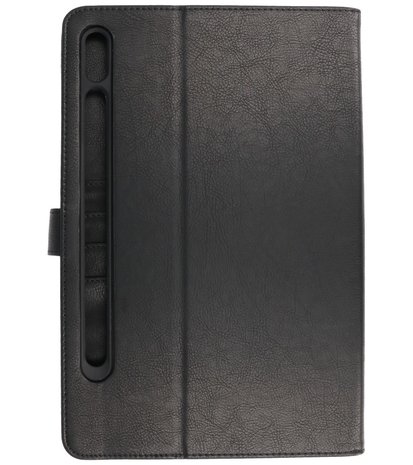 Tablet Hoesje voor Samsung Galaxy Tab S8 -  Tab S7 - Zwart
