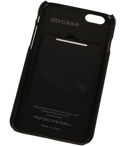 Fotolijst Backcover Hardcase iPhone 6 Zwart