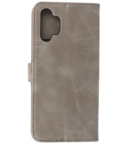 Booktype Hoesje Wallet Case Telefoonhoesje voor Samsung Galaxy A13 4G - Grijs