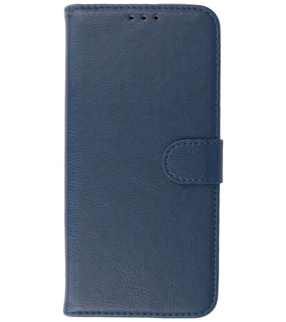 Booktype Hoesje Wallet Case Telefoonhoesje voor Samsung Galaxy S20 Ultra - Navy