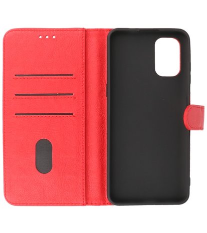 Booktype Hoesje Wallet Case Telefoonhoesje voor Nokia G21 - Rood