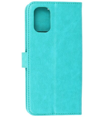 Booktype Hoesje Wallet Case Telefoonhoesje voor Nokia G21 - Groen