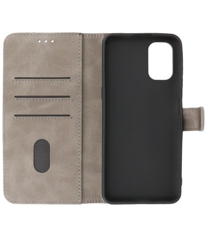 Booktype Hoesje Wallet Case Telefoonhoesje voor Nokia G21 - Grijs