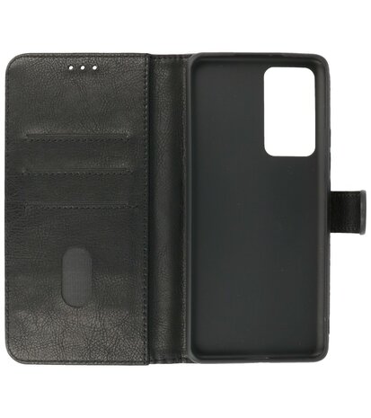 Booktype Hoesje Wallet Case Telefoonhoesje voor Xiaomi 12 Pro - Zwart