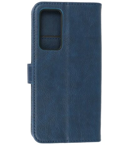 Booktype Hoesje Wallet Case Telefoonhoesje voor Xiaomi 12 - Navy