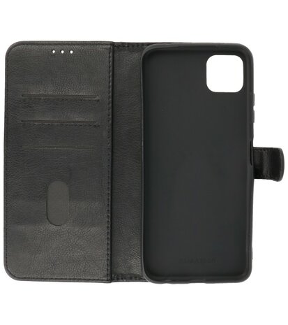 Booktype Hoesje Wallet Case Telefoonhoesje voor Samsung Galaxy A03 - Zwart