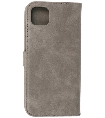 Booktype Hoesje Wallet Case Telefoonhoesje voor Samsung Galaxy A03 - Grijs