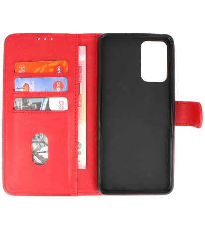 Booktype Hoesje Wallet Case Telefoonhoesje voor Samsung Galaxy A23 - Rood