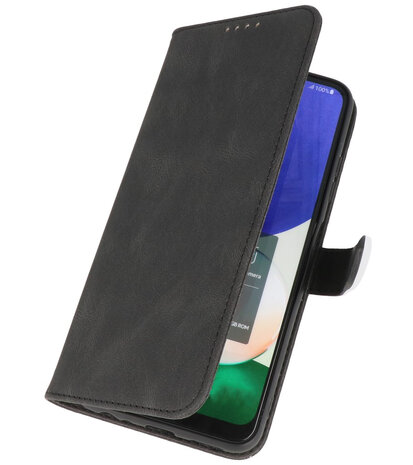 Samsung Galaxy S22 Ultra Hoesje Portemonnee Book Case - Zwart