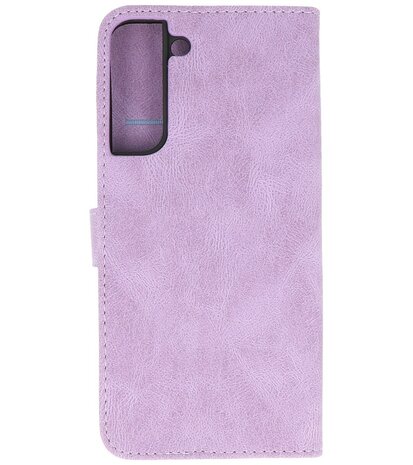 Samsung Galaxy S22 Plus Hoesje Portemonnee Book Case - Paars