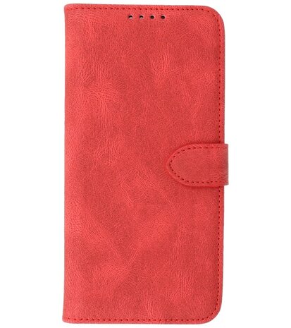 Samsung Galaxy A33 5G Hoesje Portemonnee Book Case - Rood