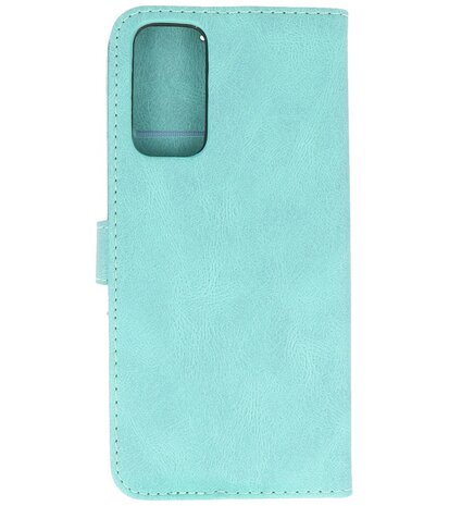 Samsung Galaxy S20 FE 2022 Hoesje Portemonnee Book Case - Turquoise
