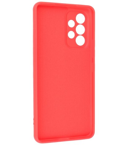 2.0mm Dikke Fashion Telefoonhoesje - Siliconen Hoesje voor Samsung Galaxy A13 4G - Rood