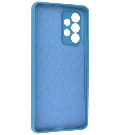 2.0mm Dikke Fashion Telefoonhoesje - Siliconen Hoesje voor Samsung Galaxy A23 - Navy