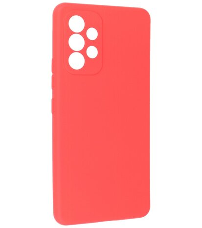 2.0mm Dikke Fashion Telefoonhoesje - Siliconen Hoesje voor Samsung Galaxy A23 - Rood