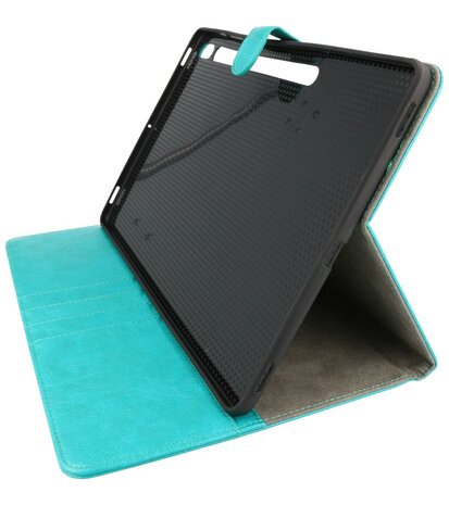 Tablet Hoesje voor Samsung Galaxy Tab S8 Plus -  Tab S7 Plus - Groen