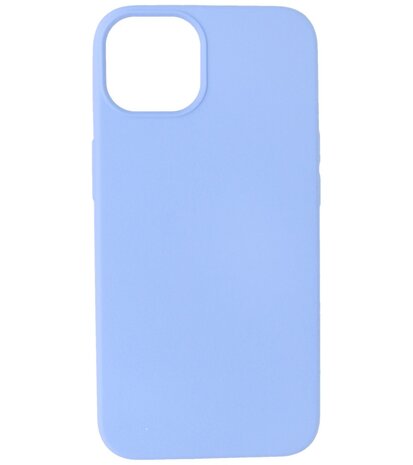 iPhone 14 Hoesje - 2.0mm Dikke Fashion Telefoonhoesje Backcover - Paars