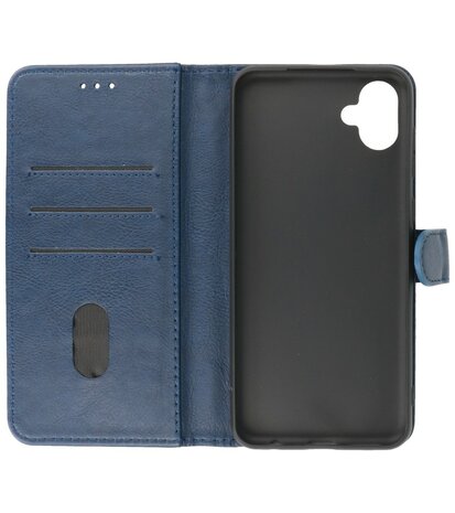 Samsung Galaxy A04 Hoesje Book Case Portemonnee Telefoonhoesje - Navy