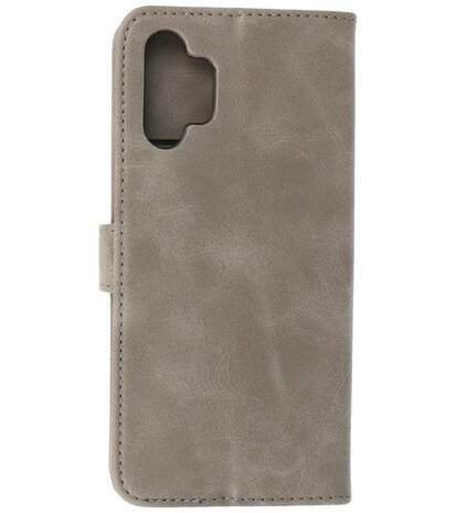 Samsung Galaxy A04s Hoesje Book Case Portemonnee Telefoonhoesje - Grijs