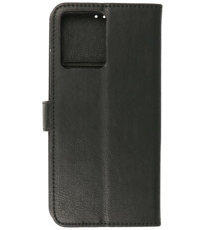 Oppo Reno 7 4G Hoesje Book Case Portemonnee Telefoonhoesje - Zwart