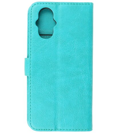 Oppo Reno 8 Lite Hoesje Book Case Portemonnee Telefoonhoesje - Groen