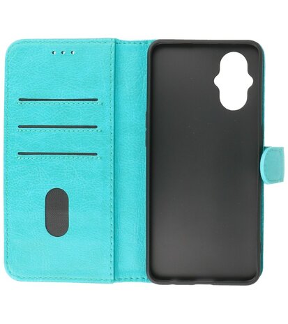 Oppo Reno 8 Lite Hoesje Book Case Portemonnee Telefoonhoesje - Groen