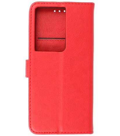 Oppo Reno 8 Pro Hoesje Book Case Portemonnee Telefoonhoesje - Rood