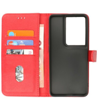 Oppo Reno 8 Pro Hoesje Book Case Portemonnee Telefoonhoesje - Rood