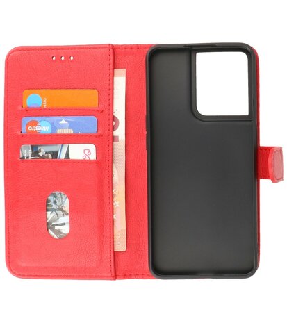 Oppo Reno 8 Hoesje Book Case Portemonnee Telefoonhoesje - Rood