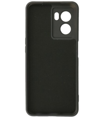 2.0mm Dikke Fashion Telefoonhoesje - Siliconen Hoesje voor Oppo A77 5G - Zwart