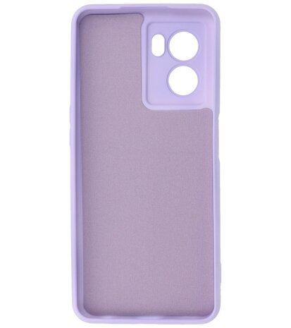 2.0mm Dikke Fashion Telefoonhoesje - Siliconen Hoesje voor Oppo A77 5G - Paars