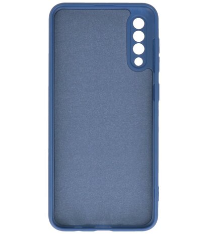 2.0mm Dikke Fashion Telefoonhoesje - Siliconen Hoesje voor Samsung Galaxy A50 - Navy