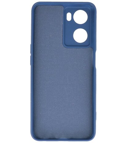 2.0mm Dikke Fashion Telefoonhoesje - Siliconen Hoesje voor Oppo A57s - Navy