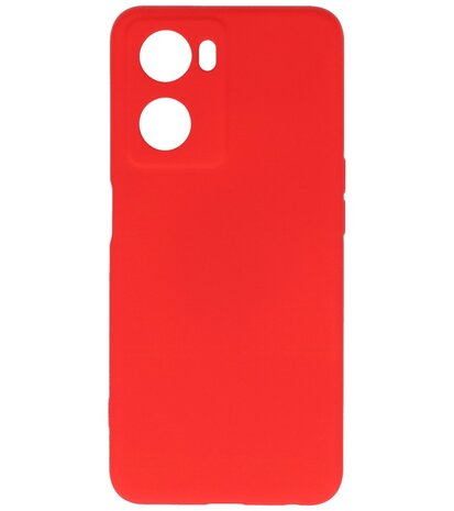 2.0mm Dikke Fashion Telefoonhoesje - Siliconen Hoesje voor Oppo A57s - Rood