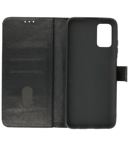 Motorola Moto E22 Hoesje Book Case Portemonnee Telefoonhoesje - Zwart