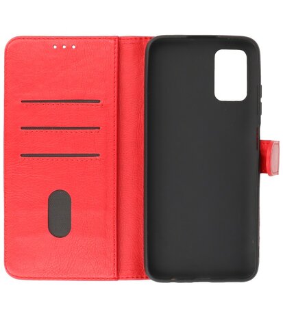 Motorola Moto E22 Hoesje Book Case Portemonnee Telefoonhoesje - Rood