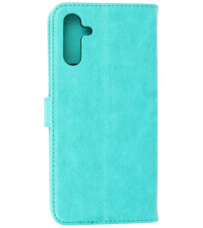 Samsung Galaxy A24 4G Hoesje Book Case Portemonnee Telefoonhoesje - Groen