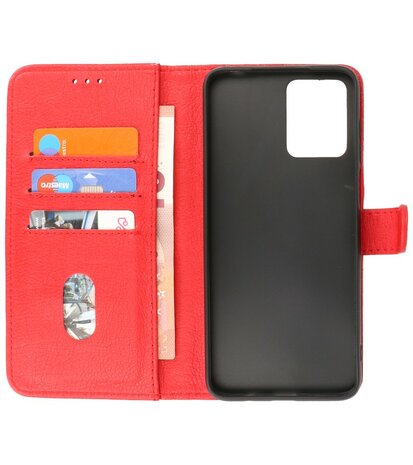 Motorola Moto G53 - G23 - G13 Hoesje Book Case Portemonnee Telefoonhoesje - Rood