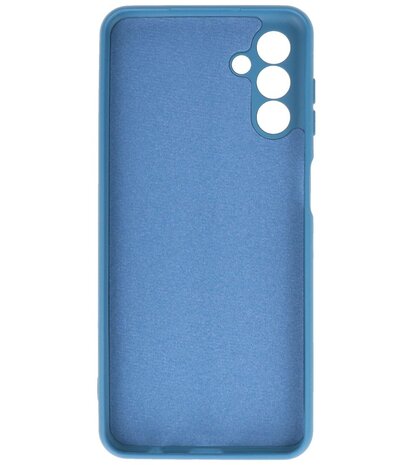 Samsung Galaxy A24 4G Hoesje - 2.0mm Dikke Fashion Telefoonhoesje Backcover - Siliconen Hoesje - Navy