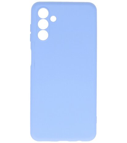 Samsung Galaxy A24 4G Hoesje - 2.0mm Dikke Fashion Telefoonhoesje Backcover - Siliconen Hoesje - Paars