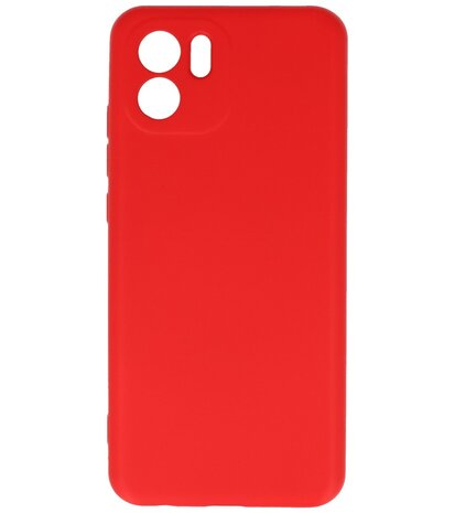 Xiaomi Redmi A1 Hoesje - 2.0mm Dikke Fashion Telefoonhoesje Backcover - Siliconen Hoesje - Rood