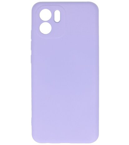 Xiaomi Redmi A1 Hoesje - 2.0mm Dikke Fashion Telefoonhoesje Backcover - Siliconen Hoesje - Paars