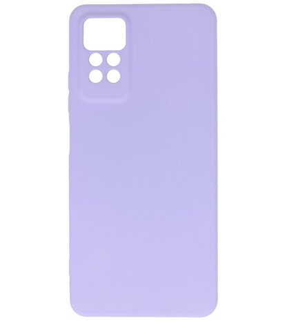 Xiaomi Redmi Note 11 Pro 5G Hoesje - 2.0mm Dikke Fashion Telefoonhoesje Backcover - Siliconen Hoesje - Paars