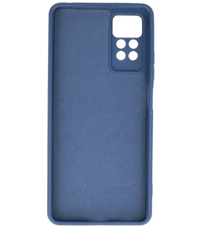 Xiaomi Redmi Note 11 Pro 5G Hoesje - 2.0mm Dikke Fashion Telefoonhoesje Backcover - Siliconen Hoesje - Navy