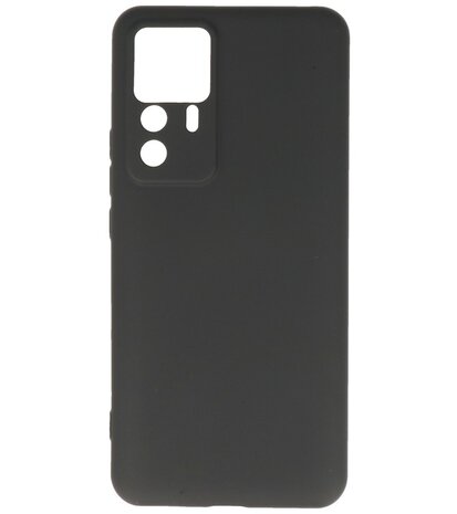 Xiaomi 12T Pro Hoesje - 2.0mm Dikke Fashion Telefoonhoesje Backcover - Siliconen Hoesje - Zwart