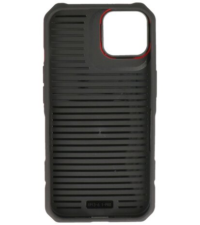 MagSafe Hoesje - Shockproof Back Cover voor de iPhone 11 Pro Max - Rood